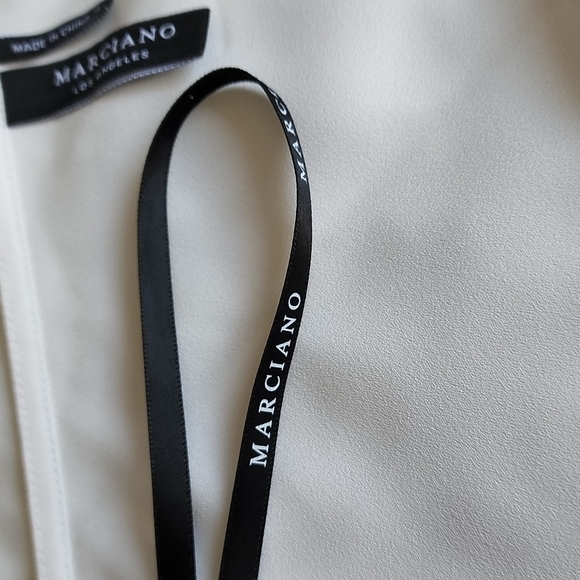 Marciano White One Shoulder Asymmetrical Top - Picture 12 of 14